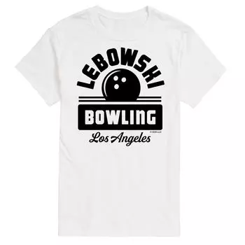 Футболка для боулинга Big & Tall Big Lebowski License, белый