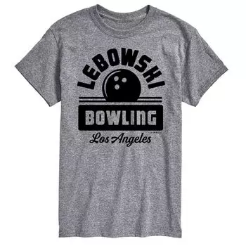 Футболка для боулинга Big & Tall Big Lebowski License, серый