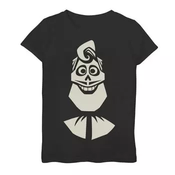 Футболка для девочек 7–16 лет Disney/Pixar Coco Ernesto Face Halloween Licensed Character
