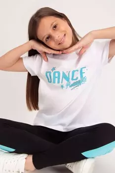 Футболка для девочек Pineapple, белый