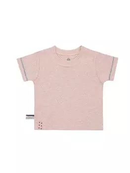 Футболка для девочки из органического хлопка с круглым вырезом OrganicEra