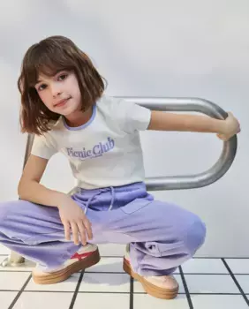 Футболка для девочки с коротким рукавом и отделкой Kids El Corte Ingls, белый