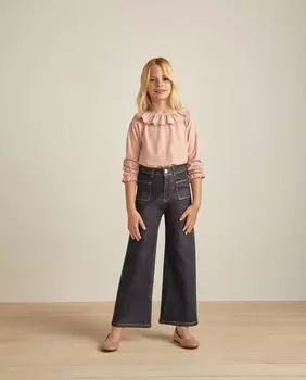 Футболка для девочки с короткими рукавами и голым вырезом Coconut El Corte Ingls, розовый