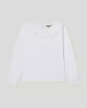 Футболка для девочки с кружевом Coconut El Corte Ingls, цвет 120 Crudo