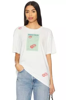 Футболка для гостей с логотипом Daydreamer, vintage white