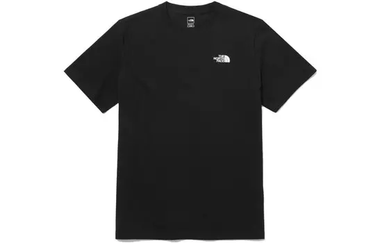 Футболка для кемпинга мужская черная The North Face, черный