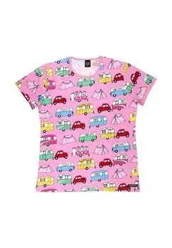 Футболка для кемпинга Villervalla, розовый