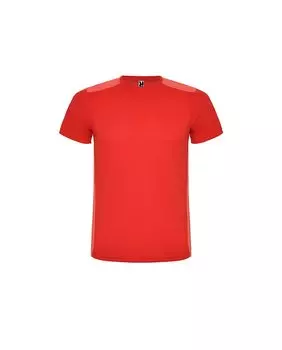 Футболка для мальчика из двух тканей с короткими рукавами ROLY, красный