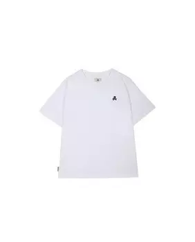 Футболка для мальчика классического кроя с короткими рукавами Scalpers, белый