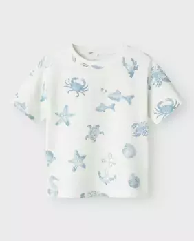 Футболка для мальчика name it, белый