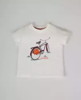Футболка для мальчика NANOS, белый