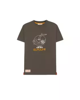 Футболка для мальчика с коротким рукавом "Наранхито" elPulpo, темно-серый