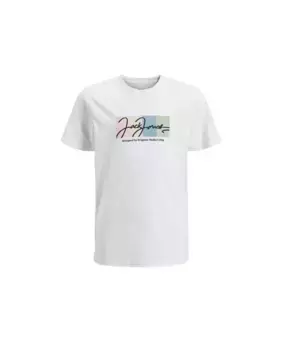 Футболка для мальчика с коротким рукавом Jack & Jones, белый