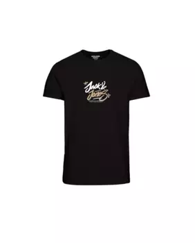 Футболка для мальчика с коротким рукавом Jack & Jones, черный