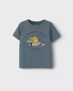 Футболка для мальчика с коротким рукавом name it, синий