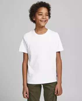 Футболка для мальчика с коротким рукавом Jack & Jones, белый