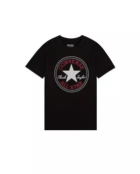 Футболка для мальчика с короткими рукавами Converse, черный