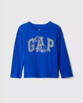 Футболка для мальчика с логотипом Gap, цвет Azuln
