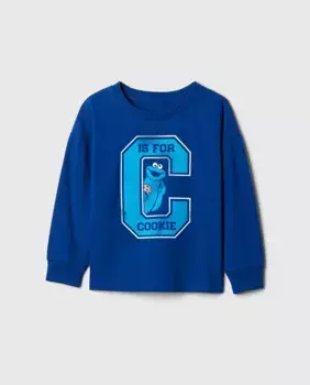 Футболка для мальчика с рукавом с мотивом Coco Gap, синий