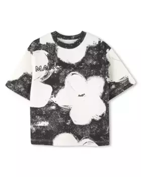 Футболка для мальчика в белом хлопковом цвете Marc Jacobs, белый