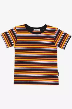 Футболка для мальчика в разноцветные полоски, разные цвета (3–7 лет) Breeze, смешанный