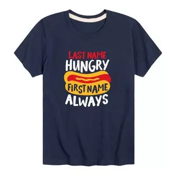 Футболка для мальчиков 8–20 лет с фамилией Hungry Hot Dog Licensed Character