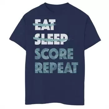 Футболка для мальчиков 8–20 лет с надписью «Съешь, оцени сон» Unbranded