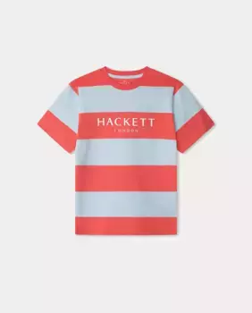 Футболка для мальчиков Hackett Wide Stripe, многоцветный