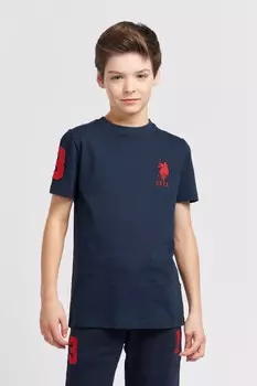 Футболка для мальчиков «Player 3» U.S. Polo Assn, синий