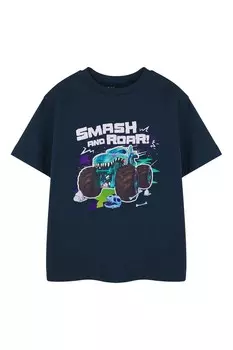 Футболка для мальчиков с лицензией Hot Wheels Vanilla Underground, синий