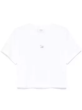 Футболка для малышей Maison Kitsun Baby Fox-patch, белый