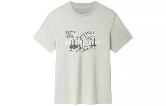 Футболка для мужчин из коллекции Outdoor Smoke And Hemp Ash Anta, цвет Smoke and hemp ash