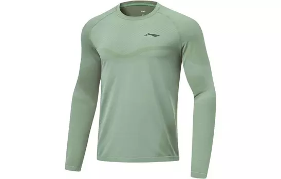 Футболка для мужчин из коллекции Running Dusty Green Lining, зеленый