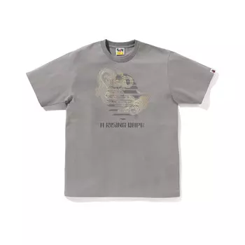 Футболка для мужчин из серии A Rising Bape A Bathing Ape, серый