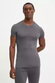 Футболка для отдыха, 2 шт Emporio Armani Underwear, черный