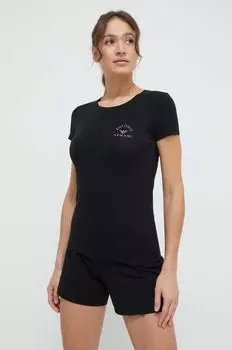 Футболка для отдыха Emporio Armani Underwear, черный