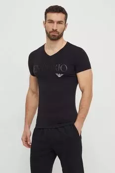 Футболка для отдыха Emporio Armani Underwear, черный