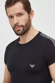 Футболка для отдыха Emporio Armani Underwear, черный