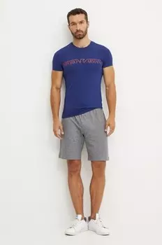 Футболка для отдыха Emporio Armani Underwear, темно-синий