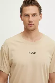 Футболка для отдыха Hugo, бежевый