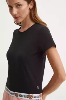 Футболка для отдыха Moschino Underwear, черный