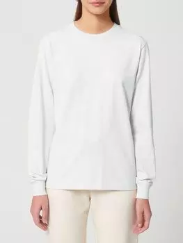 Футболка для отдыха с длинными рукавами из органического хлопка British Boxers, белый