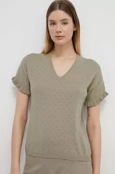 Футболка для отдыха United Colors of Benetton, зеленый