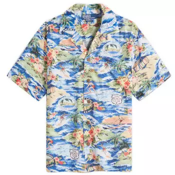 Футболка для отпуска в серф-клубе Polo Ralph Lauren, цвет polo surf scene
