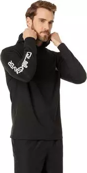 Футболка для серфинга с капюшоном и длинными рукавами Omni Session Quiksilver, черный