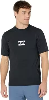 Футболка для серфинга свободного кроя All Day Wave, размер S/S Billabong, черный