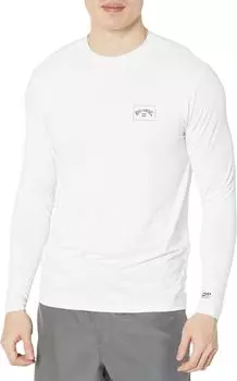 Футболка для серфинга свободного кроя с длинными рукавами Arch Mesh Billabong, белый