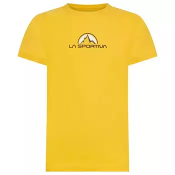 Футболка для скалолазания унисекс Footstep Tee Yellow La Sportiva, жёлтый