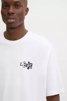 Футболка для скейтбординга Levi's, белый