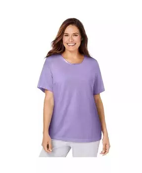 Футболка для сна больших размеров Dreams & Co., фиолетовый